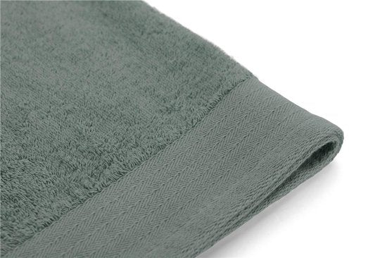 Walra Serviette de bain en coton doux (PP) - 50x100 - 100% coton - Vert Armée