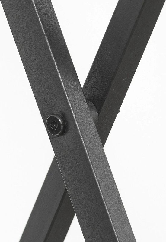 Mara Bureau pliable - Bureau d'ordinateur - Table d'étude - Portable - MDF - Marron - 63 x 45 x 77 cm