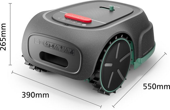 Tondeuse robotisée Philips série 3000 - tonte transversale, cartographie GPS, tonte intelligente, capteur de pluie - Gris (RSL3000/10)