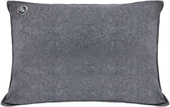 Coussin chauffant - 3 niveaux de chaleur - Coussin chauffant rechargeable - 10k mAh Powerbank - Sans fil - Coussin chauffant - 45x60 - Gris original - Saaf Comfort