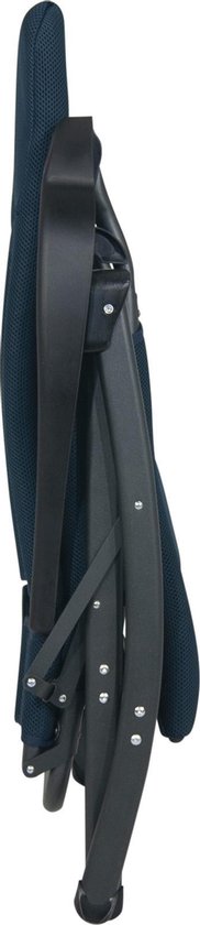 Crespo Relaxchair - AP/242 - Air-Deluxe - Ergonomique et pliable - Avec oreiller - Bleu