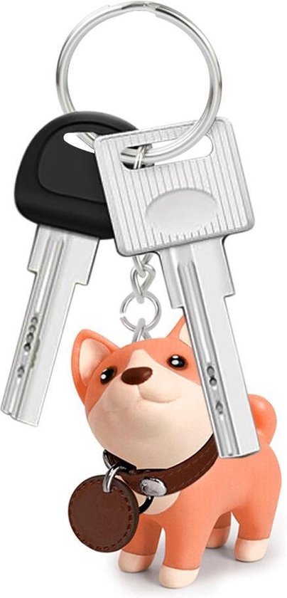 Porte-clés avec chaîne - 50 anneaux fendus pour porte-clés en acier inoxydable - Set d'anneaux fendus pour porte-clés - 25 mm - 50 pièces