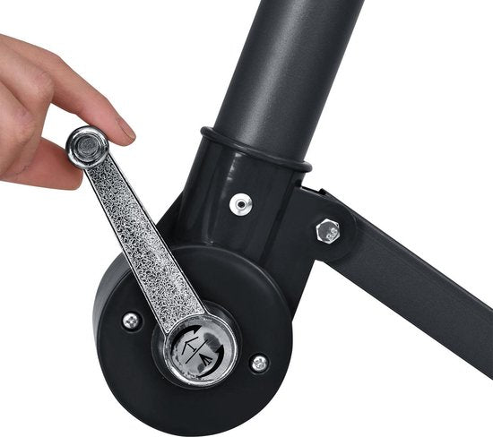 Parasol Brésil - 3m - Gris foncé