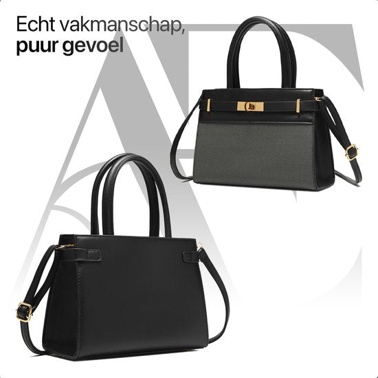 Aramae® - Sac à main pour femmes - Sac à bandoulière pour femmes - Cadeau pour femmes - Noir