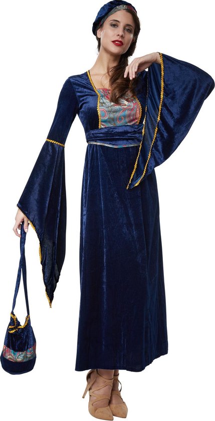 Déguisement Covetous demoiselle XXL - Tectake - halloween - carnaval - bleu