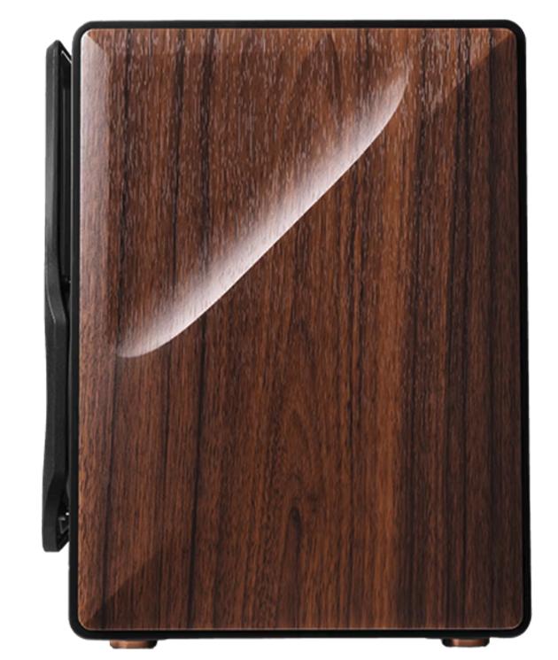 Edifier - S3000MKII Premium Active 2.0 Speakers - 256 W RMS - Black & Brown Wood - Hi-Res Audio & Bluetooth 5.0 - Wirelessly Connected System - Ultimate Sound Experience