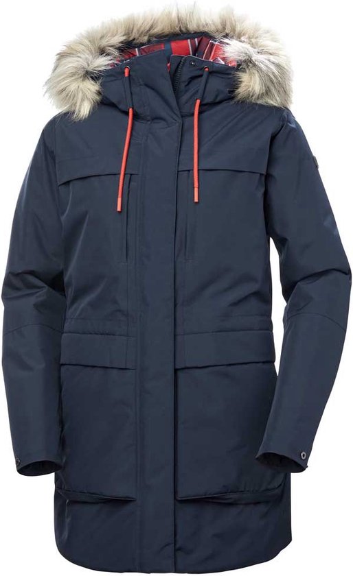 Helly Hansen Coastal Parka Bleu S Femmes