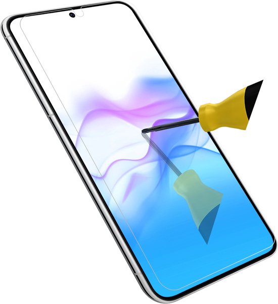 BeHello Samsung Galaxy S24+ Protecteur d'écran en verre à haute résistance aux chocs