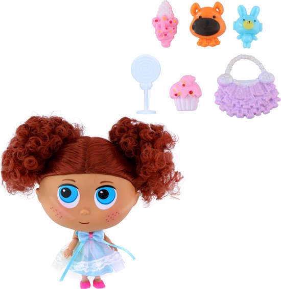 Eddy Toys Set de poupées - Avec accessoires - 20x11x19cm - Thème Dessert