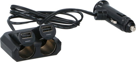 Dunlop Dual Power Plug - 12 et 24 V - 2 x USB