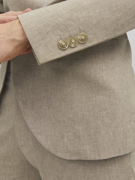 Jack & Jones Premium Blazer avec rangée de boutons unique JPRRIVIERA Slim Fit Blazer