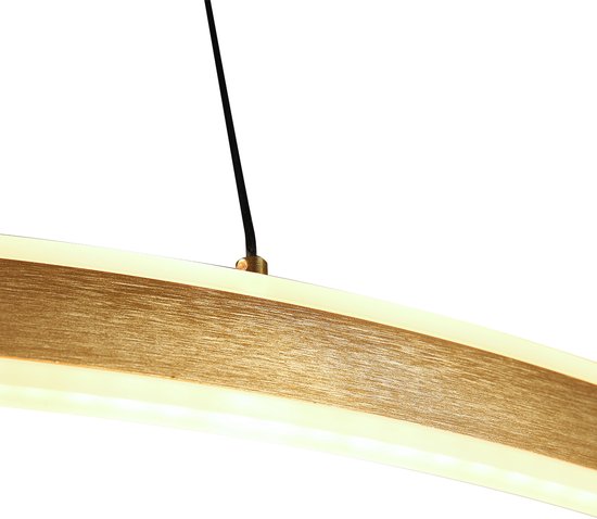 Steinhauer - lampe suspendue - Ringlux - or - métal - Ø 100cm - LED - 3676GO