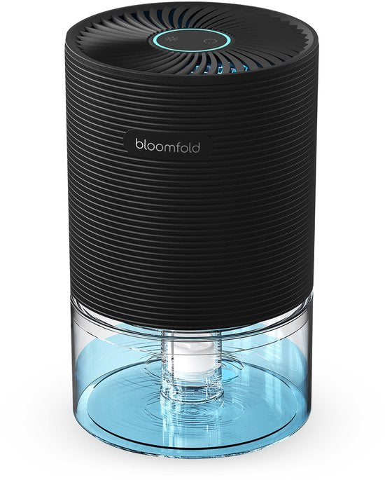 Déshumidificateur Bloomfold - Compact 700ML - 250ML par jour - pour chambre à coucher, salon et salle de bain