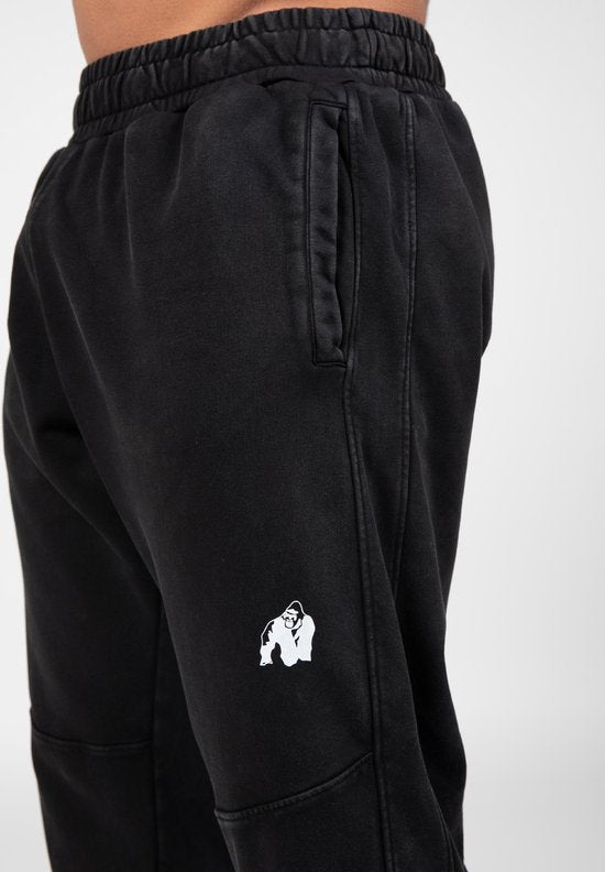 Gorilla Wear Pantalon de jogging Curtis - Gris lavé - M