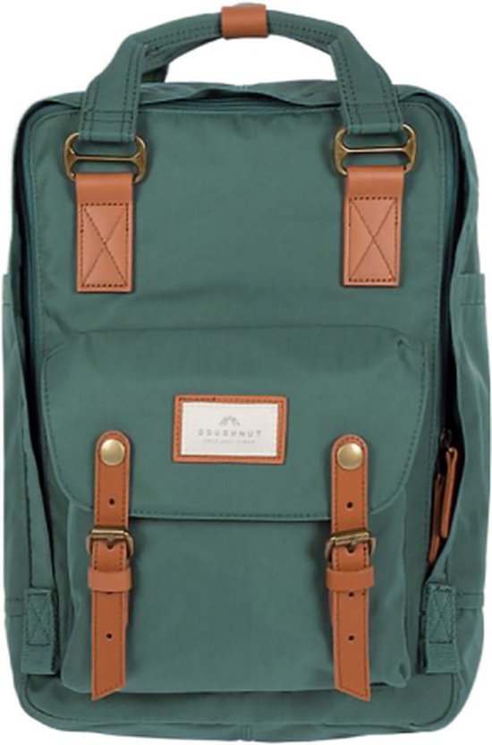 Sac à dos pour ordinateur portable / Sac à dos / Cartable - 14 pouces - Macaron 14 - Vert ardoise