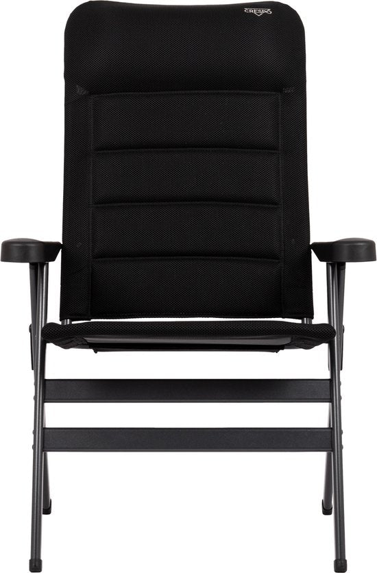 Crespo - Chaise de plage - XL - AP/238 - Air-Deluxe - Noir - Modèle 2025