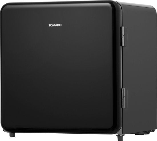 Tomado TRM4701B - Mini réfrigérateur rétro - Mini glacière - Modèle bar - 47 litres - Noir