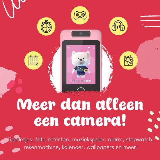 Denver Lecteur MP3/MP4 - Enfants - Jeux - Appareil photo - Enregistreur vocal - KMP284