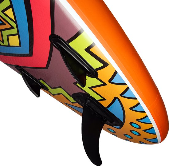 Matchu Sports - SUP board Deluxe - Stand up paddle board - 320x81x15 - Gonflable - Premium quality