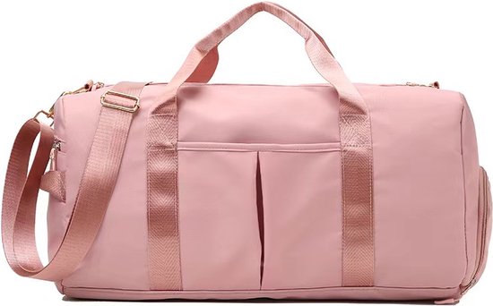 Aramae® - Sac de sport pour dames - Sac de sport pour dames - Petit sac de sport - Sac de week-end - Sac de voyage - Rose