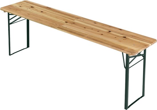 Table à bière en bois / Banc à bière Passau - 3 pièces - Pliable