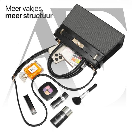 Aramae® - Sac à main pour femmes - Sac à bandoulière pour femmes - Cadeau pour femmes - Noir