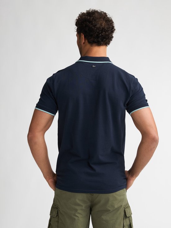 Petrol Industries - Polo à manches courtes Rallye pour homme - Bleu - Taille XL