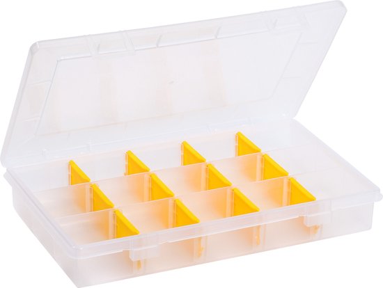 Plateau de tri Allit avec 12 séparateurs amovibles