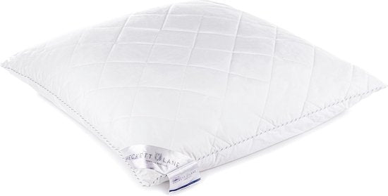 Heckettlane Pillow - Oreiller de sommeil avec garniture synthétique - Oreiller antiallergique - 40x80 cm - Pour les dormeurs sur le dos, sur le côté et sur le ventre - 1 pièce