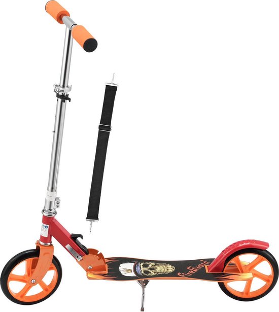 Marchepied / Trottinette pliable - Feu - Roues XXL