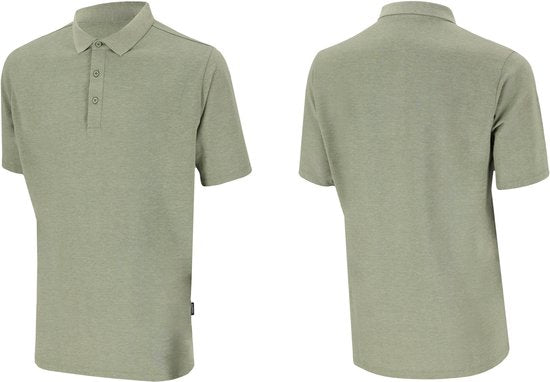 Bamboo Elements - Polo Hommes - Vert XL - Polo Hommes - Manches courtes - Tissu Pique - T Shirt Hommes - Bamboo
