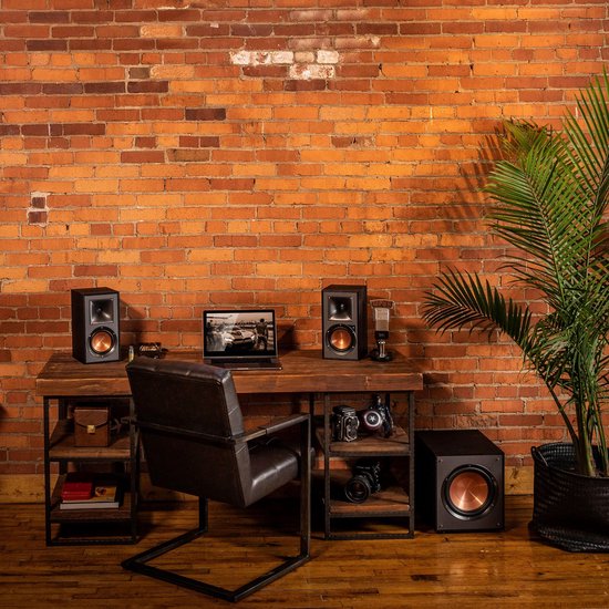 Klipsch R-51PM - Haut-parleurs actifs de bibliothèque - Noir ( Paire )