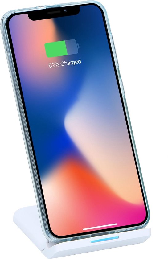 Grundig Wireless Phone Charger - Station de charge - pour Smartphone - Slim Design - White