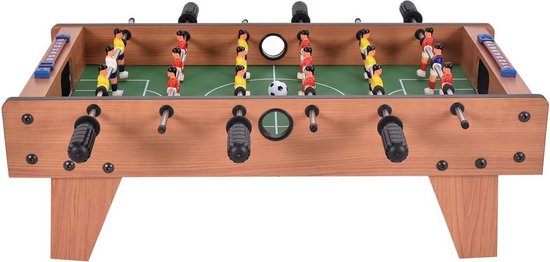Baby-foot - 68,58cm - Marron - 16 pièces - Baby-foot
