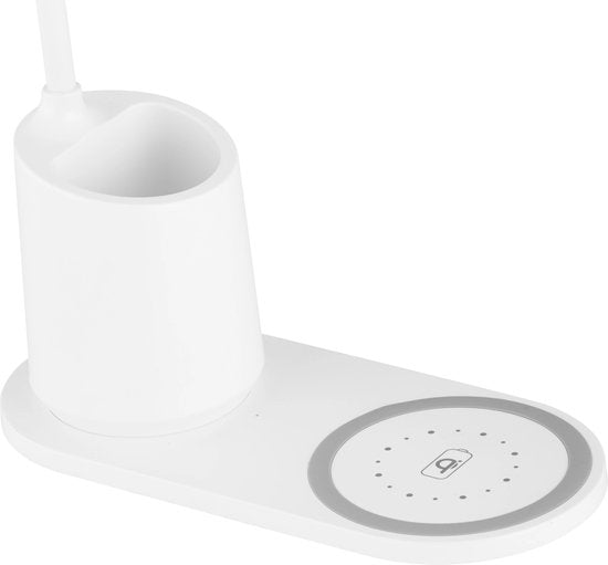 Globo lampe à poser Melli - blanc - plastique - 58429W