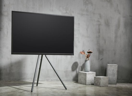 Support trépied TV chevalet de peintre, 134 cm de haut