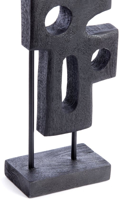 Light & Living - Ornement SALIO - 19x9.5x45cm - Noir