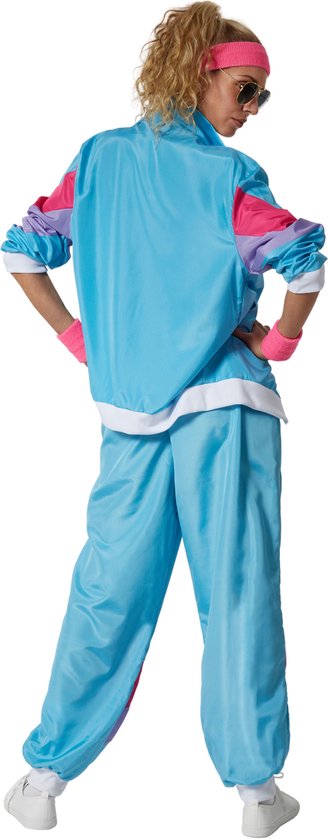 dressforfun - costume femme retro 80s 90s jogging set - M - Costume carnaval - Halloween - Dress up - Party wear - Carnaval wear - Party - Party wear