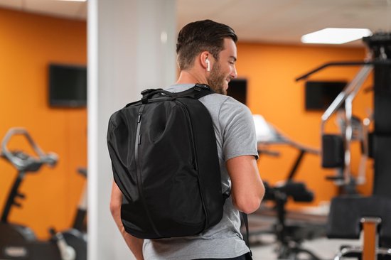 XD Design Flex Gym Bag - Sac à dos antivol - 16 à 24 litres - Noir
