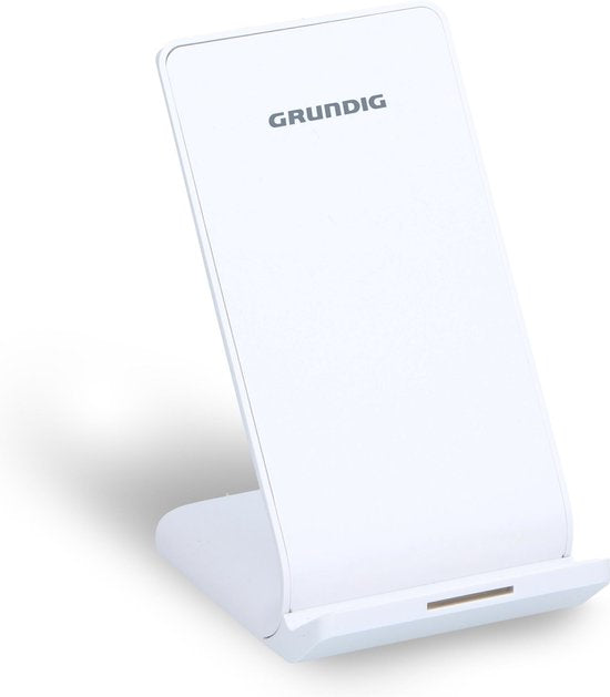 Grundig Wireless Phone Charger - Station de charge - pour Smartphone - Slim Design - White