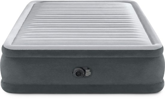 Intex Queen Comfort-Plush Airbed avec pompe intégrée - 203x152x46 cm