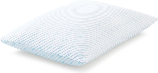 Oreiller Soft TEMPUR - 60 x 50 cm - Technologie SmartCool - Chambre à coucher & Repos - Réduction de la pression et refroidissement - Textile blanc