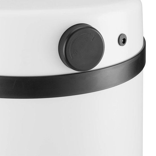 Poubelle automatique / Poubelle à déchets / Poubelle à détecteur - 30 litres - Blanc - Rond