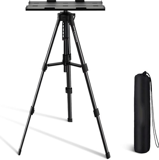 Lumina® Beamer Tripod - Support stable pour projecteur - Convient à tous les projecteurs et ordinateurs portables