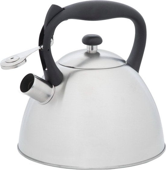Bouilloire sifflante - Resto - 3L - Acier inoxydable - Induction - Argenté