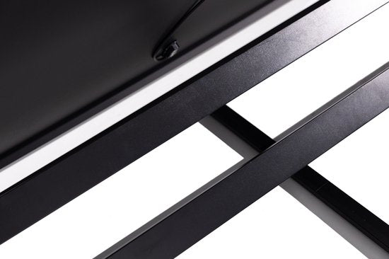 Sunet - Panneau solaire avec prise - 380 Wp & Plug And Play - équipé d'un câble de 5 mètres et d'un micro-onduleur - pour la production d'énergie renouvelable - aluminium noir et verre