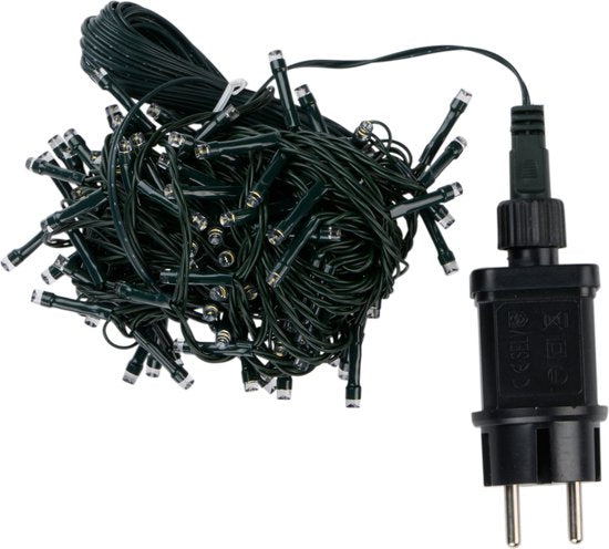 Arti Casa Christmas Lights - 10m Christmas Tree Lights With 120 LED Lights - Warm White - Convient pour l'intérieur et l'extérieur - 230V