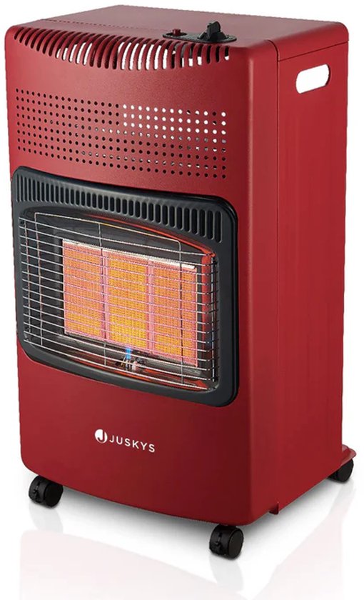 Réchaud à gaz / Foyer à gaz - 3 positions - Max 4200 Watt - Rouge