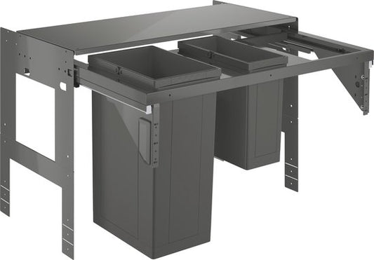 GROHE Poubelle à encastrer - 2 poubelles (1x29L et 1x11L) - 40982000