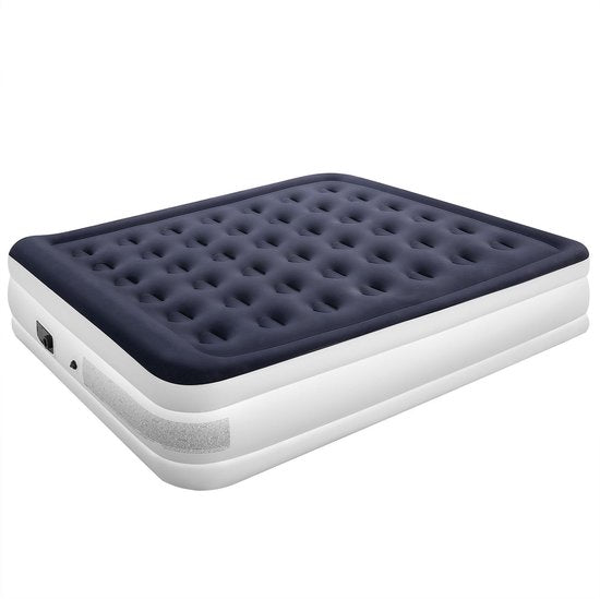 Lit à air autogonflant Sapri L - 203 x 152 x 47 cm - Sac de rangement inclus